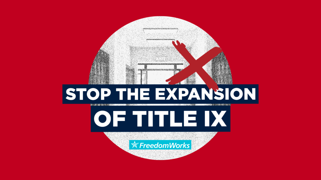 Comment to Department of Education Opposing Expansion of Title IX 